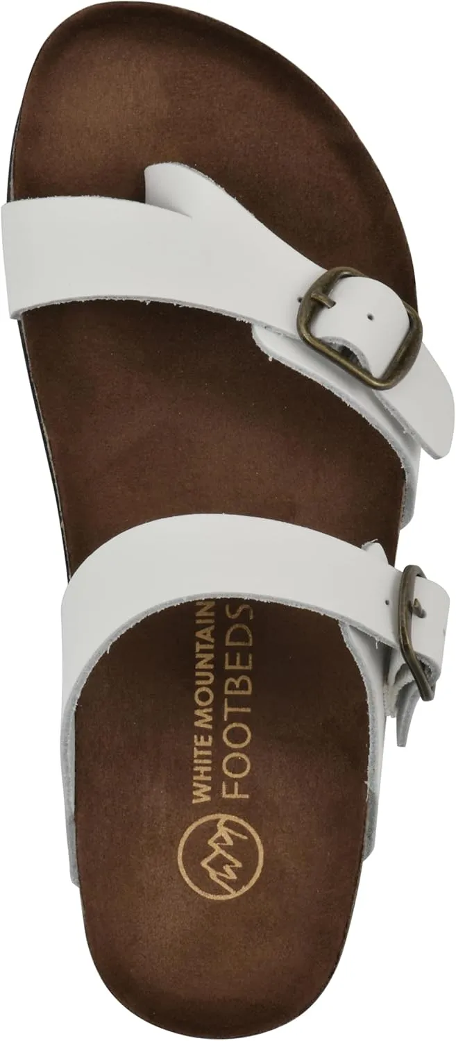 WHITE MOUNTAIN Women's Grams Signature Comfort-Molded Footbed Sandal