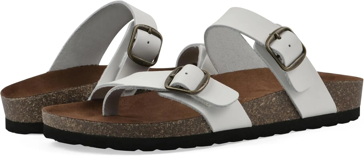 WHITE MOUNTAIN Women's Grams Signature Comfort-Molded Footbed Sandal