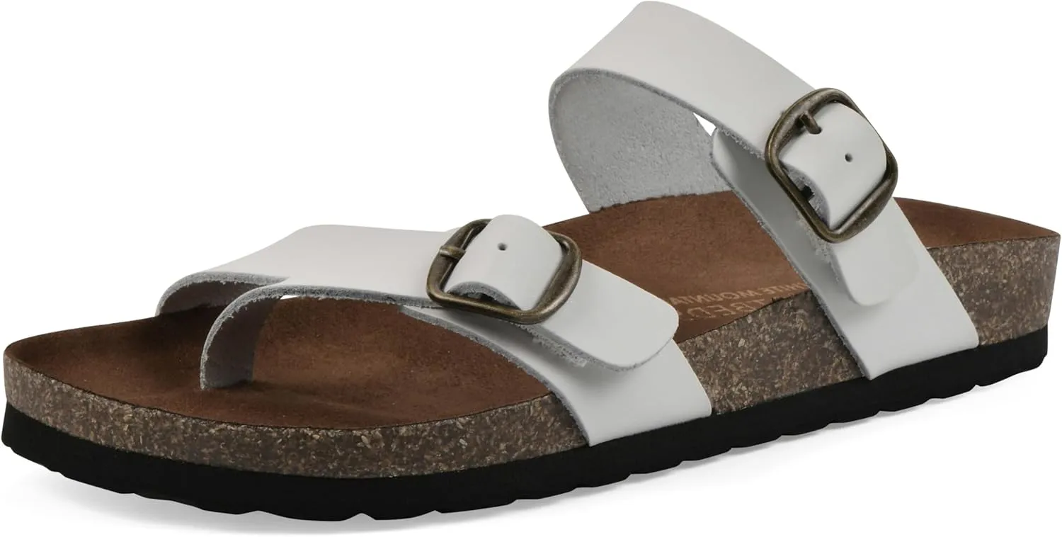 WHITE MOUNTAIN Women's Grams Signature Comfort-Molded Footbed Sandal