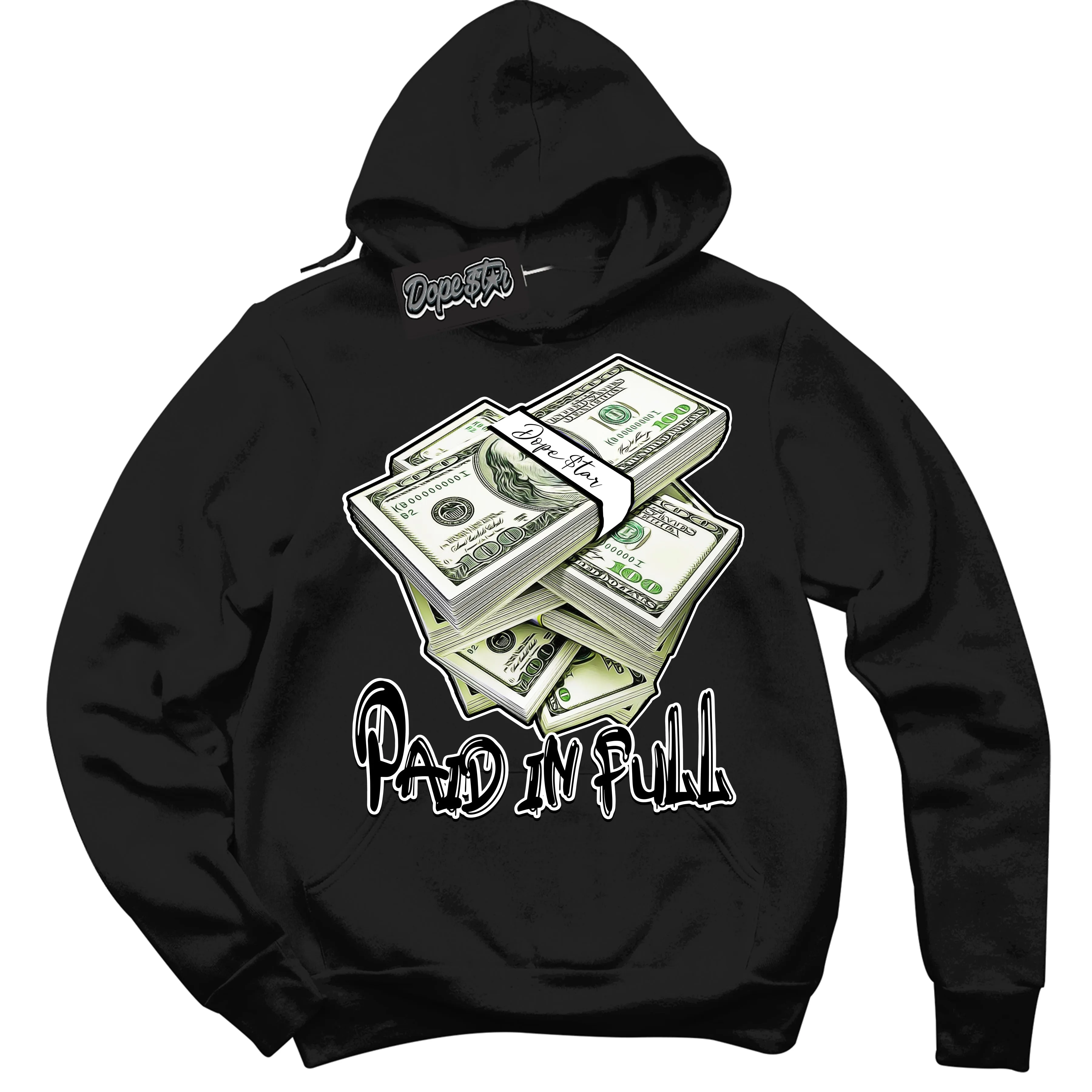 White Thunder 4s Sneaker Hoodie Paid In Full Graphic