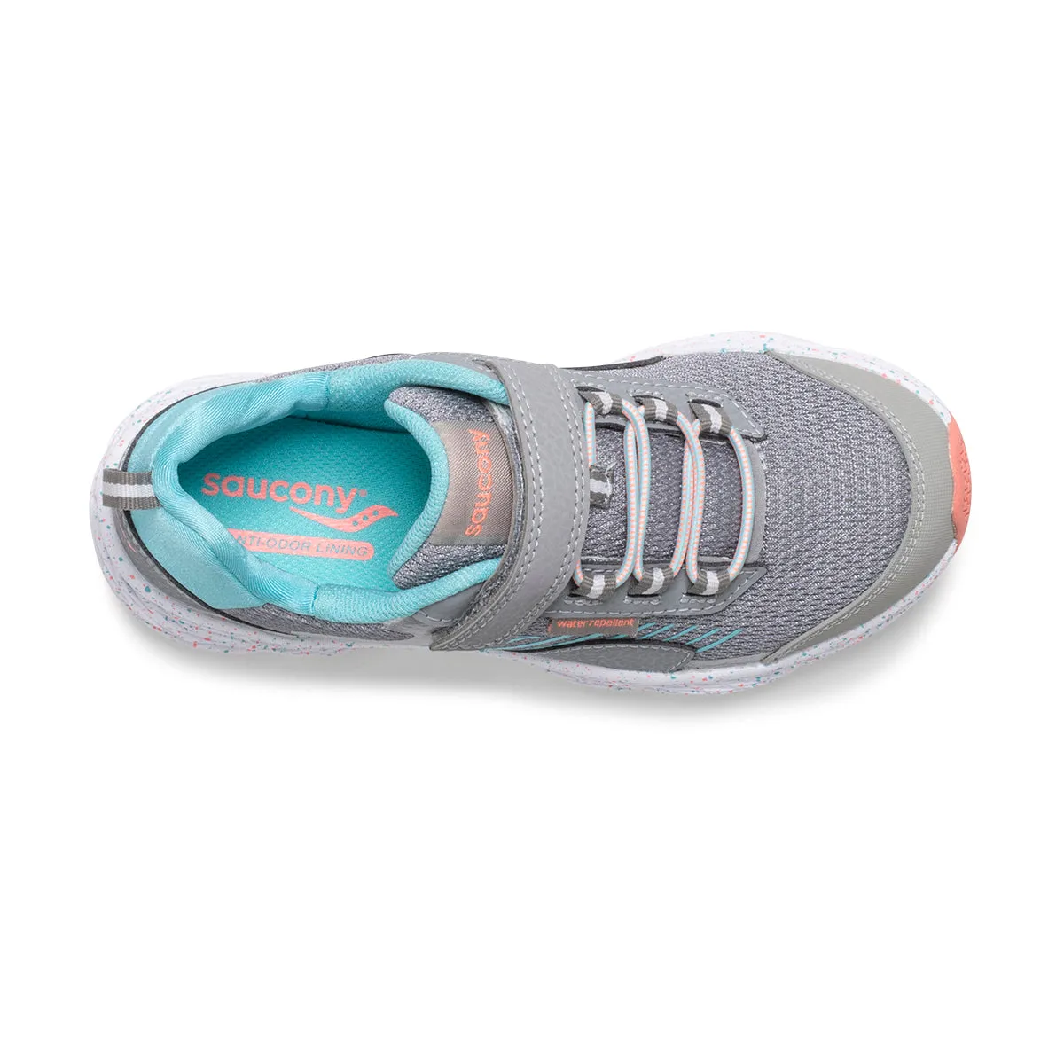 Wind Shield - Grey / Turquoise Velcro