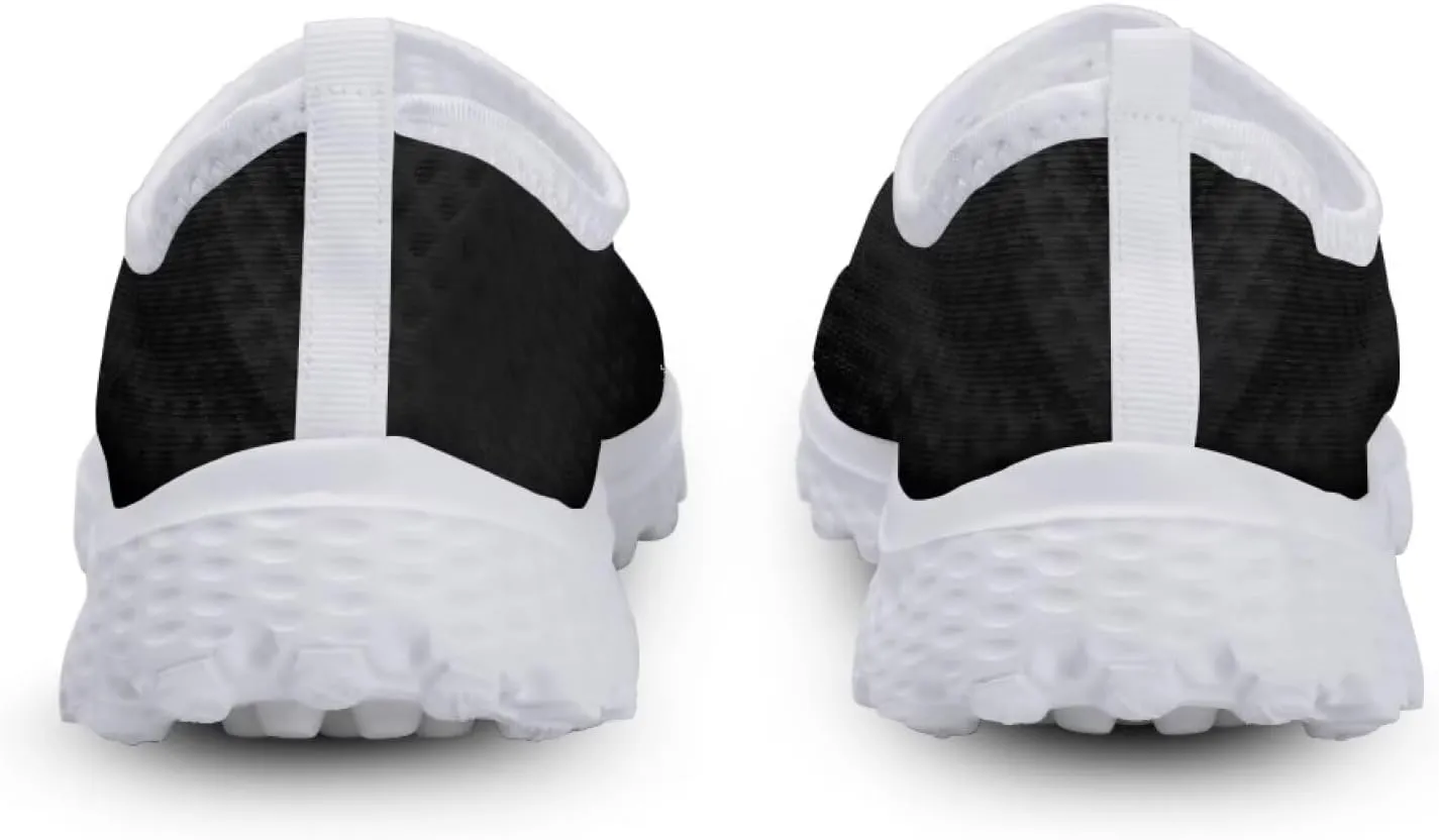 Women Slip On Loafer Shoes Size 5.5-11.5 Mesh Breathable Outdoors Walking Shoes Comfort Road Running Shoes