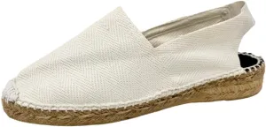 Women's Espadrille Heeled Sandal Slip On