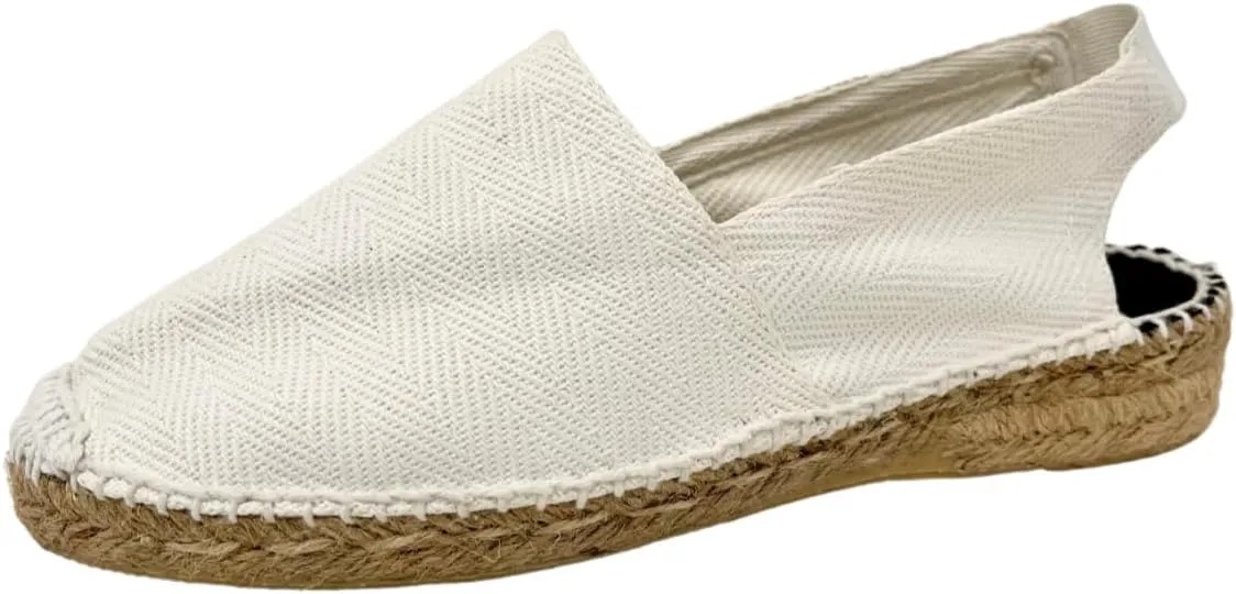 Women's Espadrille Heeled Sandal Slip On