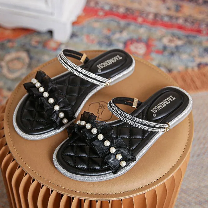 Women's Fashion Simple Versatile Flat Sandals