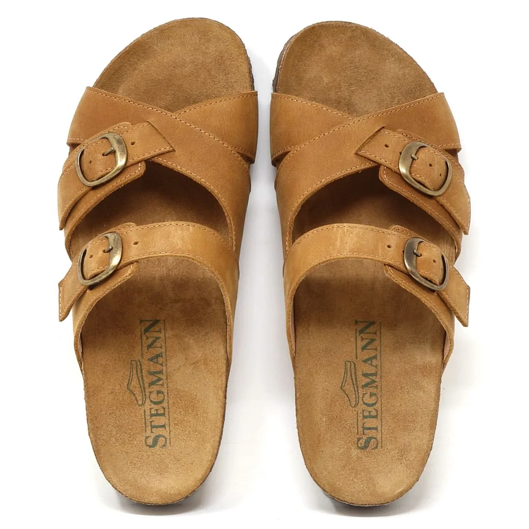 Women's Heidi Leather Sandal - Wide