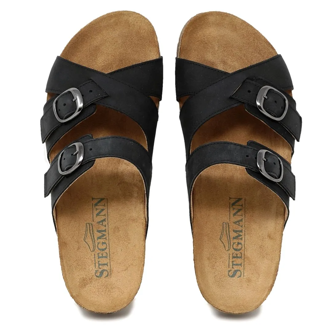 Women's Heidi Leather Sandal - Wide