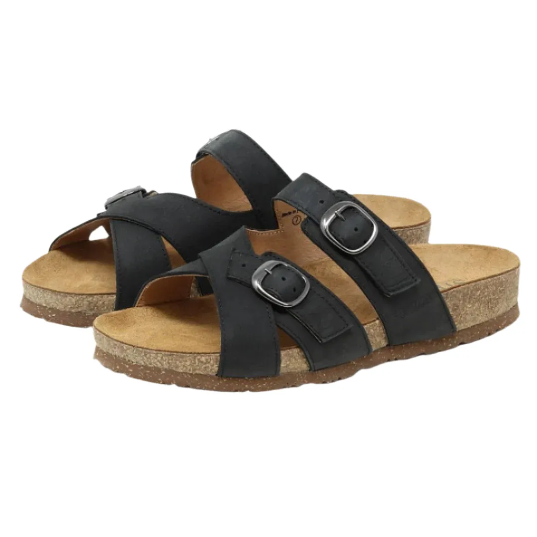 Women's Heidi Leather Sandal - Wide