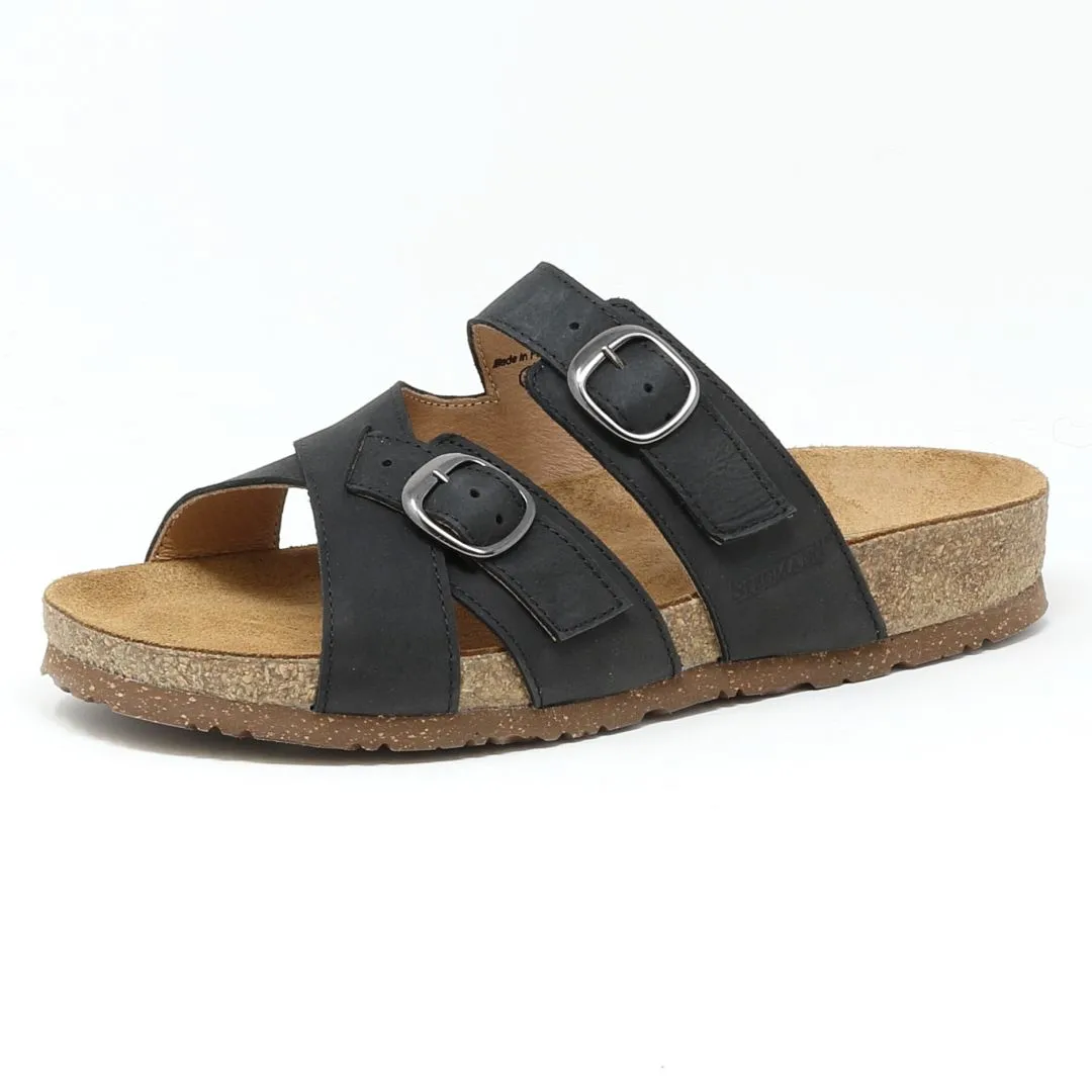 Women's Heidi Leather Sandal - Wide