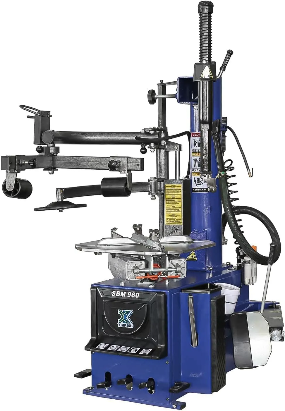 XK 2.0 Horsepower Automatic Tire Changer Tire Machine Wheel Changers Machine Rim Balancer Combo 960 690/36 Month Part Replacements